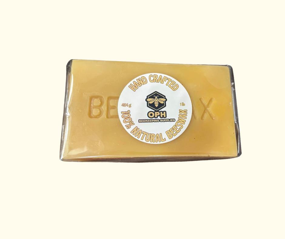 Pure Canadian Natural Beeswax – 1 lb Blocks, 1 oz Bars, and Pellets