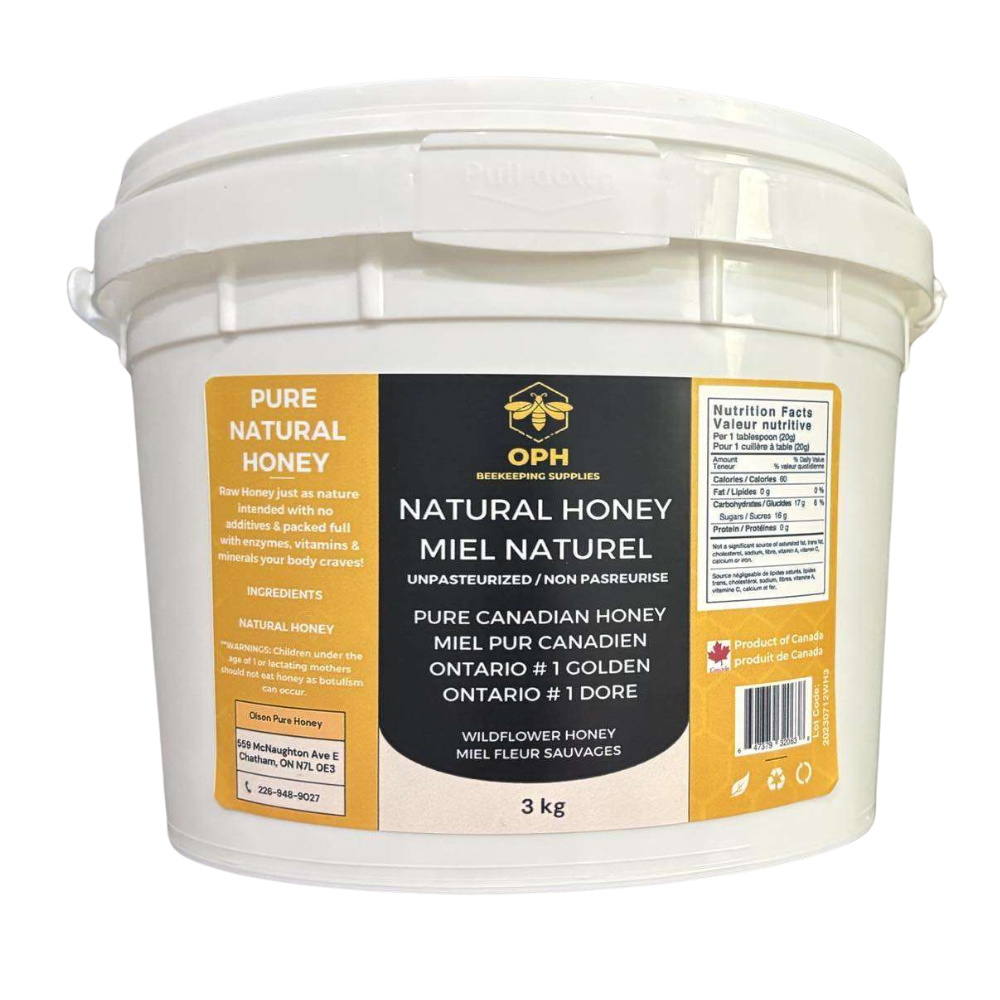 Honey Container - Durable 3 kg Storage Solution for Fresh Honey