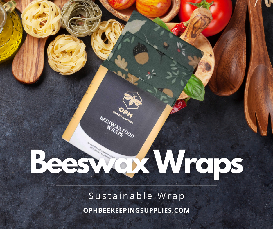 Beeswax Wraps - Eco-Friendly Packaging Solution Set-Leaves Style