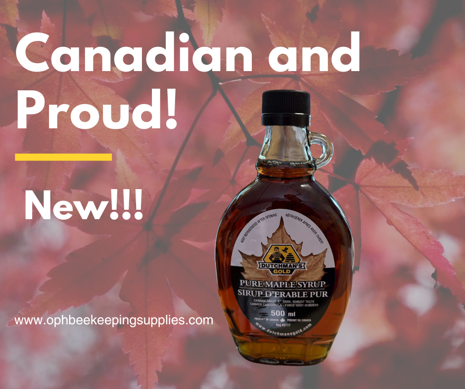 Maple Syrup: Pure Canadian Maple Syrup  by Dutchman's Gold Bold taste-500 g