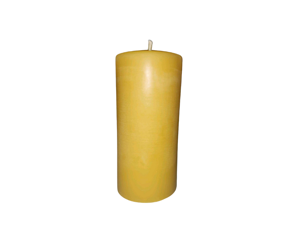 Beeswax Pillar Candles-Smooth Beeswax Candle