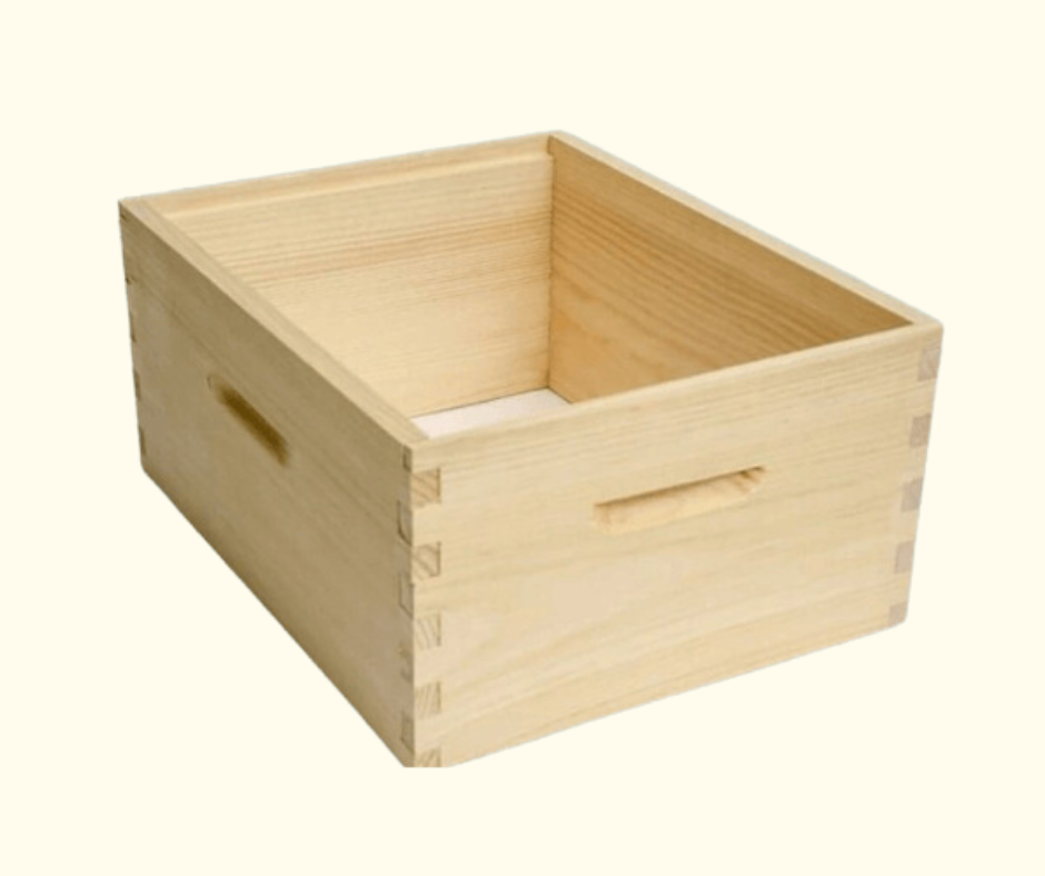 Bee Box-Brood or Deep Box in Commercial Grade Assembled