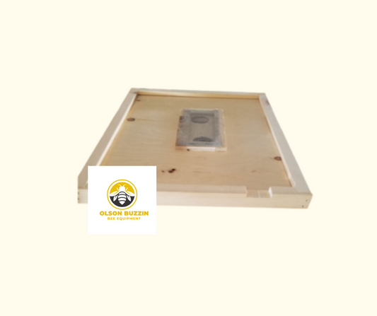 Double Screened Board for versatile beekeeping, 10 Frame design, hive control tool.