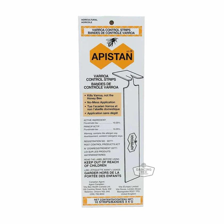 mite treatment: Apistan Strips -Effective Varroa Control