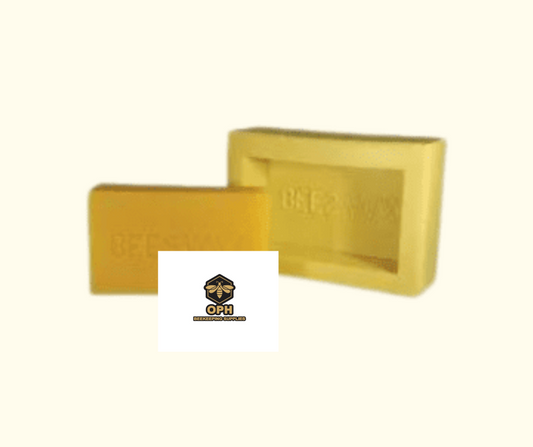 Silicone beeswax mold for crafting detailed beeswax creations.