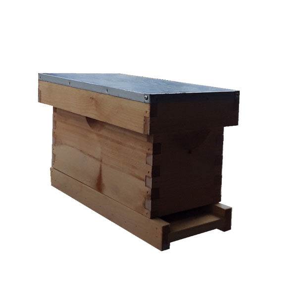 Nuc Box - Deluxe 4 Frame Kit Wax Dipped- Canadian Pine | Durable Beekeeping