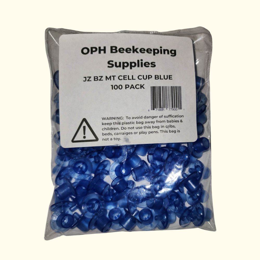 Queen Cups-JZBZ Queen Cell Cups-100 pack blue