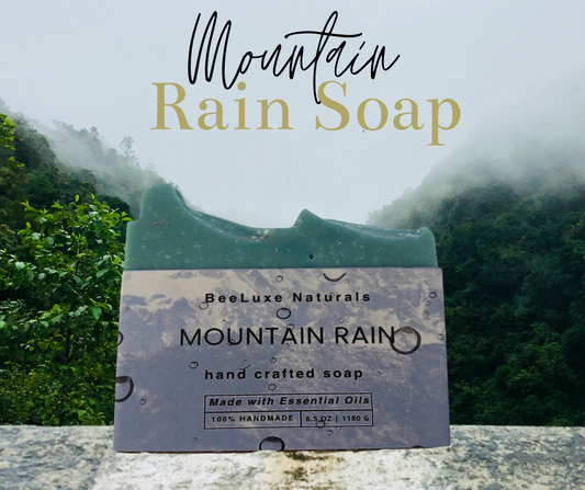 Artisan soap with light florals, citrus, pine, and musk aroma.