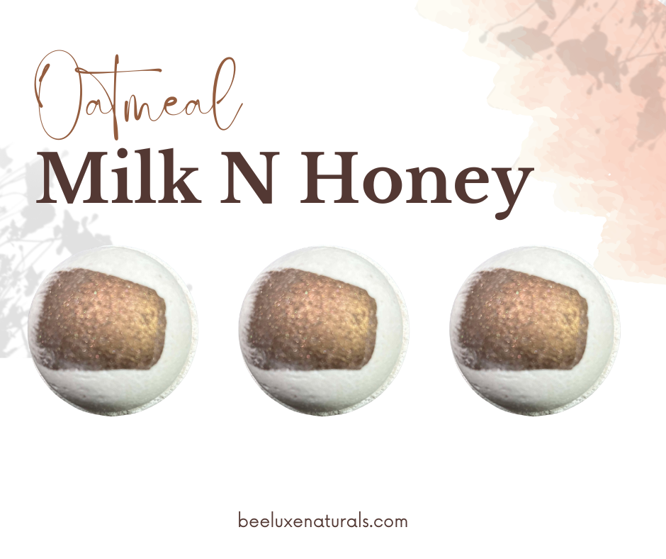 bath bombs-oatmeal milk n honey