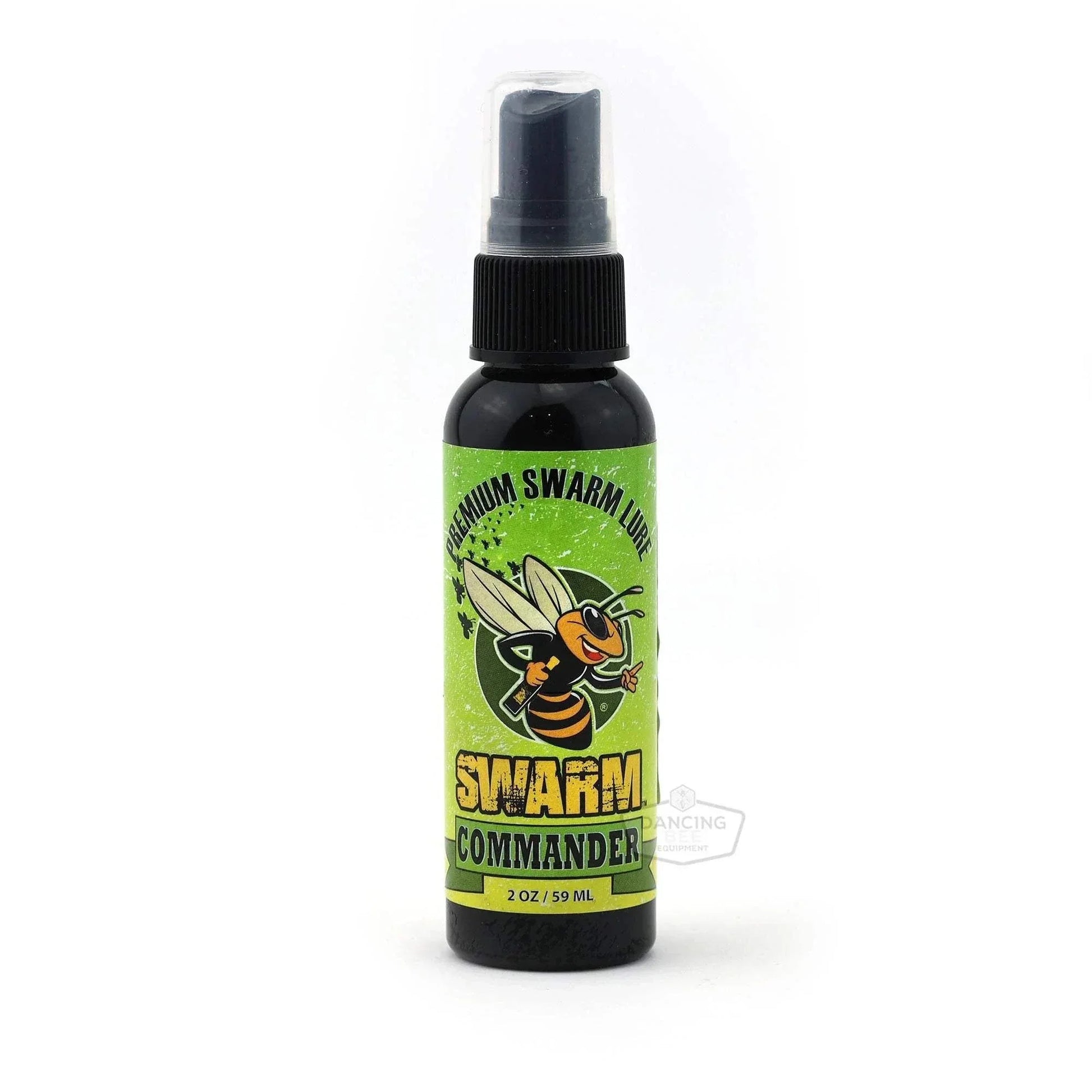 Swarm Commander 2 oz / 59 ml spray bottle for attracting bees to swarm traps.