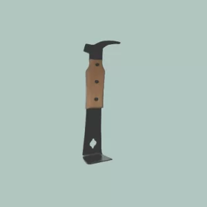 J Hive Tool with Wooden Handle