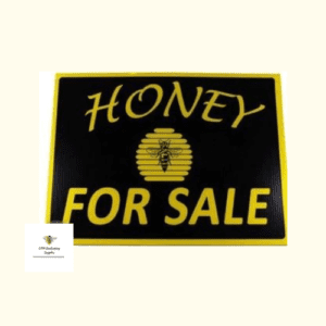 Honey For Sale Sign-Bold