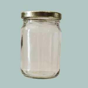 Squat Cylinder Jar 500 g | Honey Comb Lid | 375ml