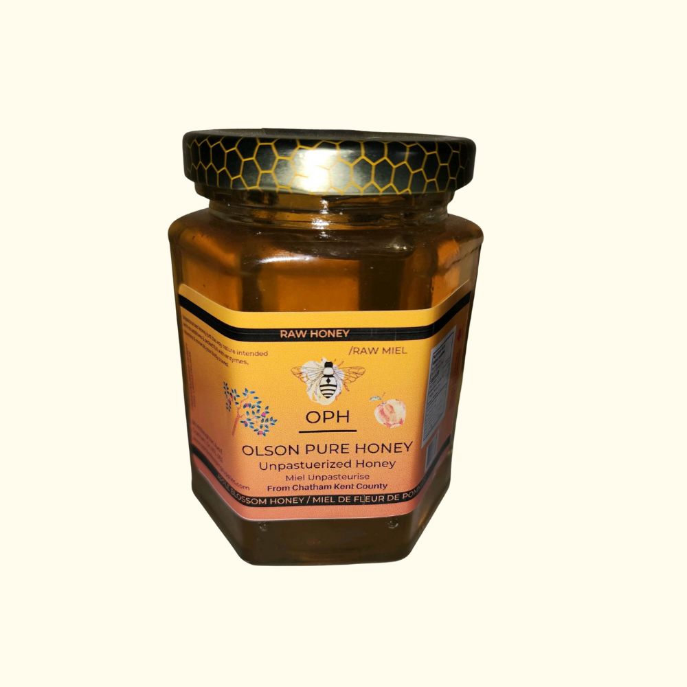 Apple Blossom Honey | Unpasteurized Honey | Olson Pure Honey