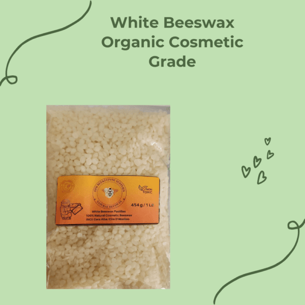 Natural Canadian Beeswax Pastilles White 454 g