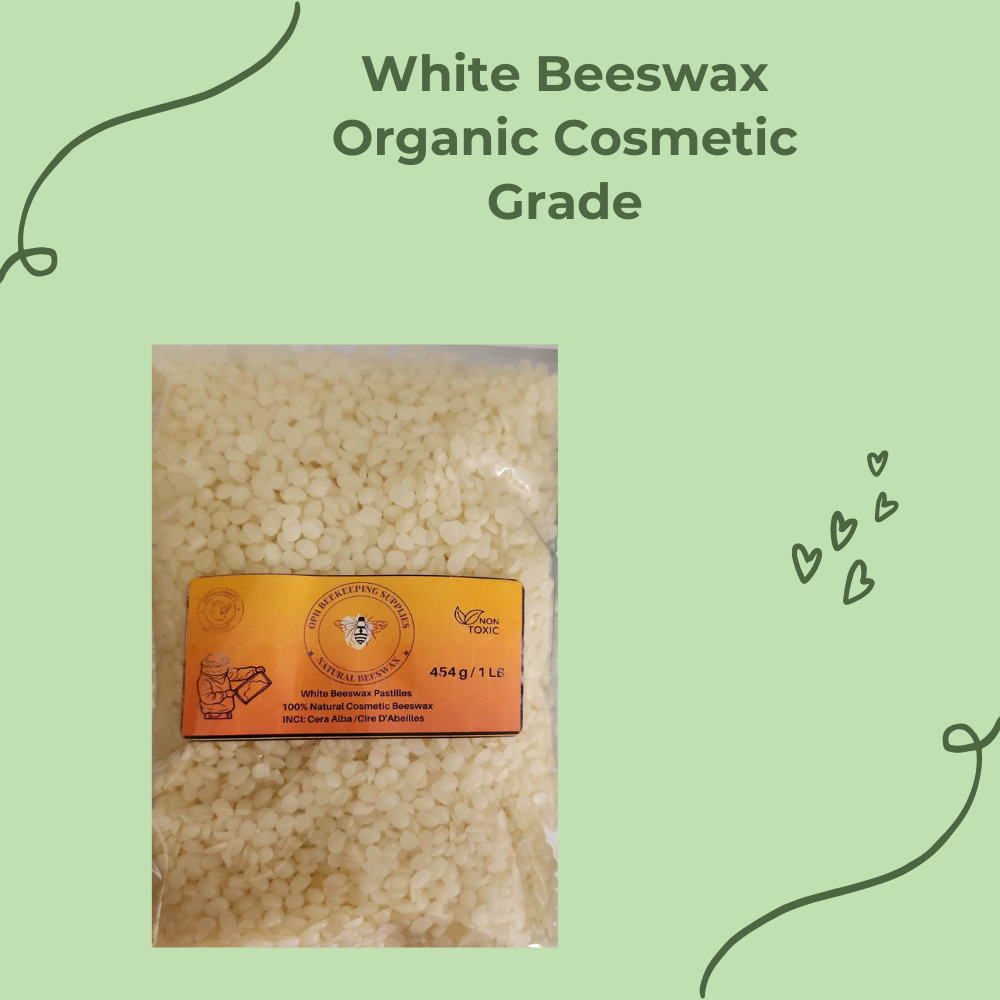 White Beeswax Pastilles for Candle - 500g/ 1kg