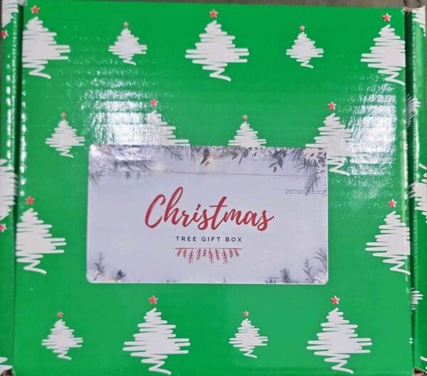 Christmas Tree Gift Box style